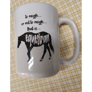 Equestrian Horse Mug Tea, Coffee